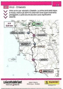 N.C3 Vinci -Orbetello - Giro D'Italia 102 2019 Panini - Imagen 1 de 1