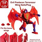 Wing Plugs Upgrade Kit of Transformers Buzzworth Evil Predacon Terrorsaur TF-Lab