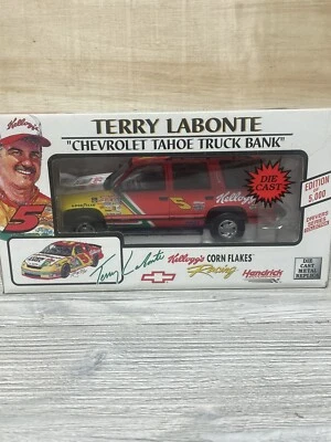 1996 Terry Labonte Chevrolet Tahoe Truck Bank Limited Edition Die Cast 5000! - Image 1 of 4