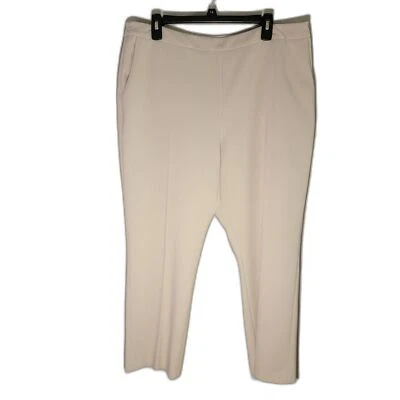 Pantalones de vestir Alex Marie para mujer talla 14 blanco roto crema pantalones cortos Foto 1 de 4