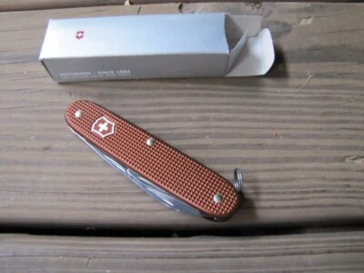 Navaja suiza victorinox swissbianco marrón alox electricista Foto 1 de 4