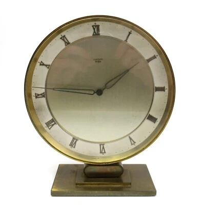 Junghans Tischuhr mechanisch 30er Jahre Design Möller? Art Deco Table Clock - Bild 1 von 4