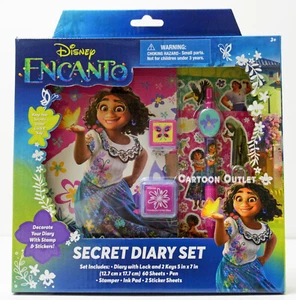 Disney Encanto Girls Diary with Lock Kids Secret Diary Journal Familia Madrigal - Picture 1 of 6