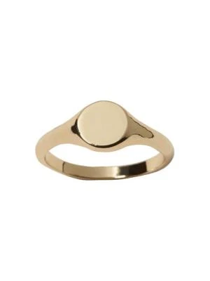 Anillo de sello pequeño Banana Republic para mujer talla 7 nuevo con etiquetas 35 PLATEADO Foto 1 de 4