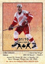 2002-03 Parkhurst Retro Fall Expo #160 Chris Chelios