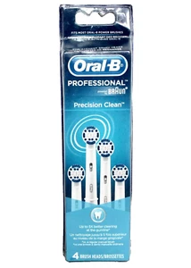 ORAL-B Precision Clean Replacement Brush Heads 4-Pack - Picture 1 of 4