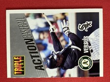 1993 Triple Play  Action Baseball #21 Frank Thomas Chicago White Sox