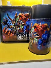 BlizzCon 2008 Metal Lunch Box with Thermos Diablo Warcraft Starcraft Blizzard