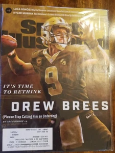 Drew Brees, New Orleans Saints, 3. Dezember 2018 Sports Illustrated - schöner Zustand - Bild 1 von 1