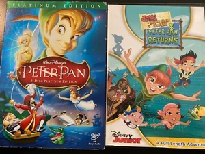 Peter Pan—2-disc Platinum Edition & Peter Pan Returns—DVDs from Disney - Picture 1 of 3