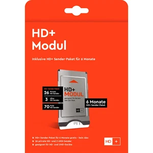 HD+ Modul mit Sender-Paket – 6 Monate Unterhaltung pur - Bild 1 von 1