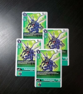 4x Kabuterimon EX1-035 - Uncommon - Digimon Classic Collection - NM/M Playset - Picture 1 of 1