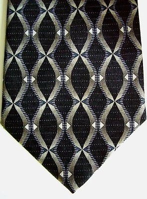 Matrix Men's Silk Novelty Neck Tie Multi Classic 3 3/4" x 57" - Image 1 of 2