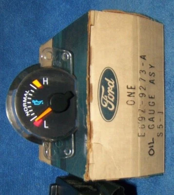1986-1998 FORD F150 F250 F350 PICKUP  BRONCO AEROSTAR OIL GAUGE E69Z-9273-A Foto 1 de 2