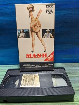  MASH (M*A*S*H) VHS The Movie 1985 CBS FOX Video Donald Sutherland  - Image 1 of 4