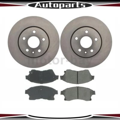 Kit de rotores y pastillas de freno delanteros para Chevrolet Cruze 2011 2012 2013 2014 2015 Foto 1 de 4