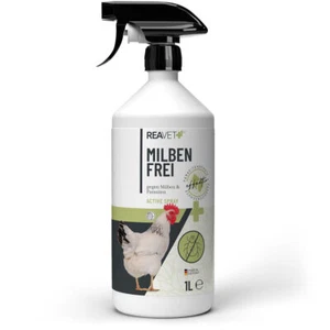 REAVET Milbenspray für Hühner 1L – Milbenmittel gegen Milben & Parasiten - Bild 1 von 4
