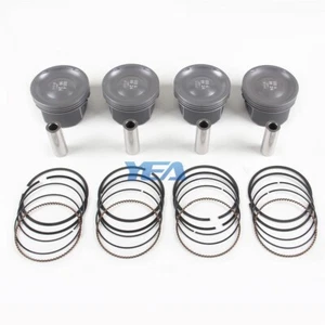 Kit de pistones y anillos de 2,4 L Ø 21 mm apto para Chevrolet Captiva Opel Antara 92067744 - Imagen 1 de 14