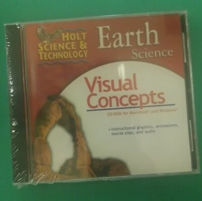 Holt Science & Technology Earth Science Visual Concepts PC CD-ROM **NEW** - Image 1 of 2