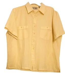 MENS HABAND SHIRT - YELLOW MESH - X-LARGE - EXCELLENT COND -4 COLORS AVAILABLE - Picture 1 of 3