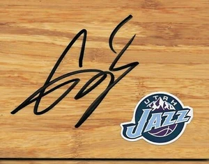 Utah Jazz Gordan Haywood Signed Floorboard COA - Picture 1 of 1