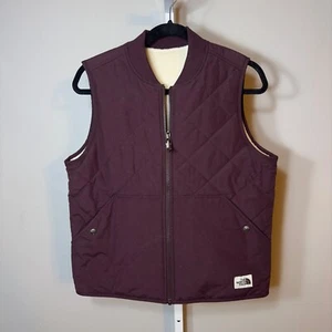 Chaleco The North Face Cuchillo Chaleco Reversible Aislado Para Mujer M Borgoña/Marfil - Imagen 1 de 8