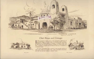 1925 TRAVEL Tourist BooK DEER TRAIL LODGE Kerrville Texas HUNTING Fount Ray - Picture 1 of 5
