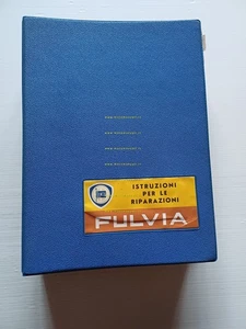 Lancia tutti modelli Fulvia 1972 manuale officina riparazione italiano originale - Foto 1 di 14