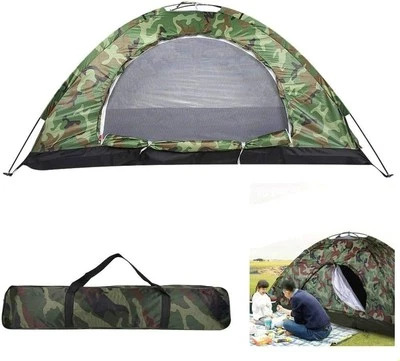 2 Person Camping Tent Camping Holiday Trekking Tent Tent One Man Tent ULTRALIGHT - - Image 1 of 4