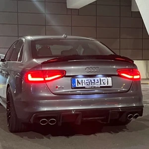 PSM Style Pre-Preg Carbon Fibre Boot Spoiler for Audi S4 B8 B8.5 08-15 - Picture 1 of 14