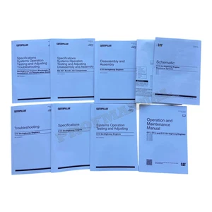 Caterpillar C15 ACERT Truck Engine Full Service Manual SN MXS- *Send serial# - Picture 1 of 8