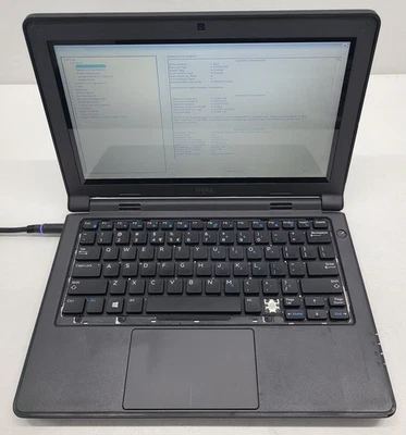 戴尔 Latitude 3160 11.6 英寸触摸笔记本电脑 英特尔奔腾 N3700 4GB Ram 无高清/操作系统 (FL) — 第 1/4 张图片