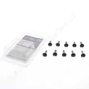 10-Pack Buchanan Brown Wallplate Short Wallplate Mounting Screws 73400 - Picture 1 of 5