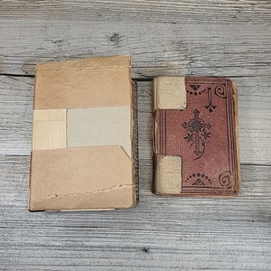 Antik 1864 Armenisches Neues Testament Religiöses Lehrbuch Schrift - Bild 1 von 15