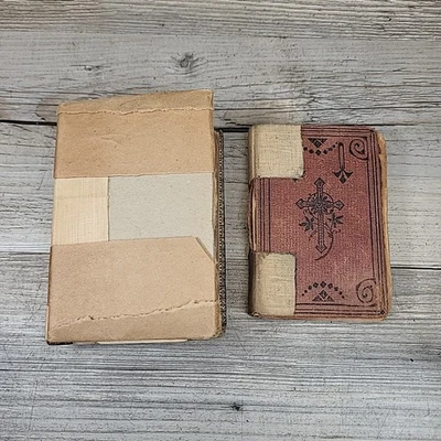 Antique 1864 Armenian New Testament Religious Text Book Scripture - Image 1 of 4