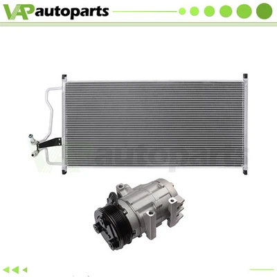 For 2006-2007 Ford F-450 AC Condenser & AC Compressor Cooling Assembly - Image 1 of 4