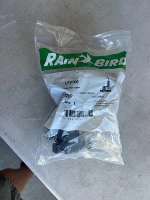 Rain Bird LFV100 1" Low Flow Irrigation Control Valve Black New With Box - Image 1 of 4