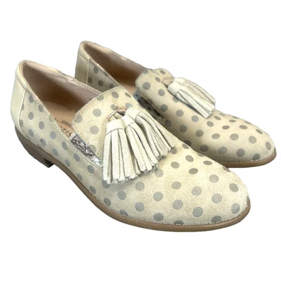 L'Artiste By Spring Step Klasik Women's Loafer 9 Tan Gray Leather Slip-On Shoes - Image 1 of 4