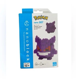 Nanoblock Pokémon Gengar NBPM_007 150 Piece Mega Lego Set - Picture 1 of 3