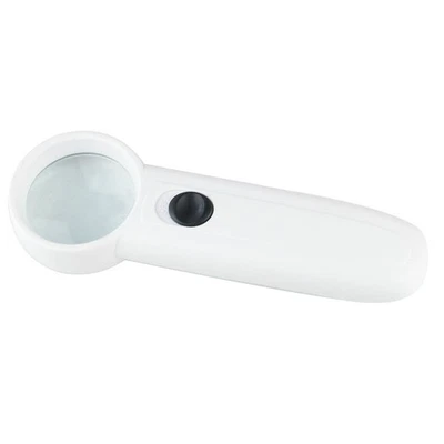 8X Handheld Magnifier with 2 LED LightsHigh DefinitionNo TirednessEasy to Carry - Image 1 of 4