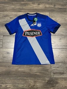 NWTS Adidas EMELEC 2017/2018 HOME FOOTBALL SHIRT SOCCER JERSEY Men’s Size Large - Foto 1 di 12