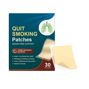 Quit Smoking Patches Cessation Natural Ingredient Anti Smoke Patch Stop Sm π - Picture 1 of 16