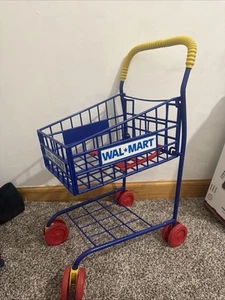 Pretend Play Walmart Shopping Cart Kid Child Toddler Toy Easy Disassembly - Picture 1 of 3