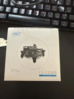 DeepCool CPU Cooling Fan Compatible with Intel LGA 1150/1155/775 CK-11509 - Image 1 of 3
