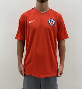 Camiseta de fútbol de la Selección Nacional Chile 2016 2017 local Nike para hombre talla L - Imagen 1 de 9