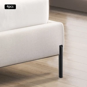 4 piezas muebles de alta resistencia pies de muebles capacidad de carga 300 kg con almohadillas de plástico cada DE - Imagen 1 de 15