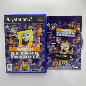 Nicktoons Attack of the Toybots PS2 (PlayStation 2) Manual Included - Picture 1 of 2