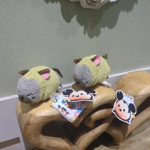 Tsum Tsum Lady & The Tramp Si & Am The Siamese Cats Plush Cuddly Toys New - Picture 1 of 8