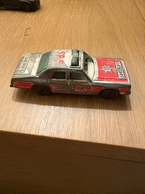 1979 Matchbox Superfast Plymouth Gran Fury Red & White Sheriff Car SP-5 Macau - Image 1 of 3