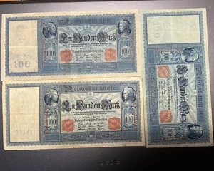 Ein Hundert Reichsmark 21. April 1910 - Bild 1 von 2